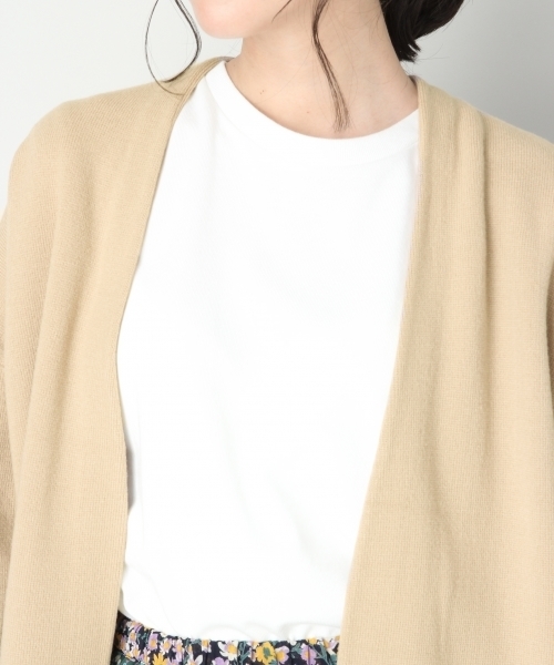 LOWRYS FARM（ローリーズファーム）の「１２Ｇファンクションカーディガン　805085（カーディガン/ボレロ・レディース・ブラック/ベージュ/グレー・FREE）」の10枚目の写真