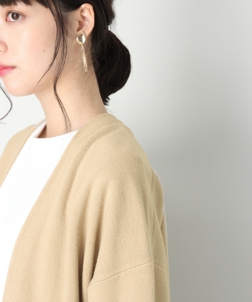 LOWRYS FARM（ローリーズファーム）の「１２Ｇファンクションカーディガン　805085（カーディガン/ボレロ・レディース・ブラック/ベージュ/グレー・FREE）」の11枚目の写真