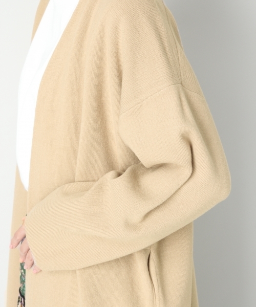 LOWRYS FARM（ローリーズファーム）の「１２Ｇファンクションカーディガン　805085（カーディガン/ボレロ・レディース・ブラック/ベージュ/グレー・FREE）」の12枚目の写真