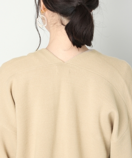 LOWRYS FARM（ローリーズファーム）の「１２Ｇファンクションカーディガン　805085（カーディガン/ボレロ・レディース・ブラック/ベージュ/グレー・FREE）」の15枚目の写真