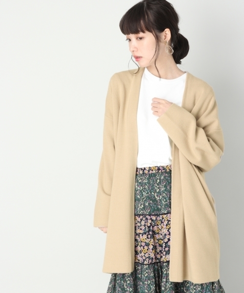 LOWRYS FARM（ローリーズファーム）の「１２Ｇファンクションカーディガン　805085（カーディガン/ボレロ・レディース・ブラック/ベージュ/グレー・FREE）」の16枚目の写真