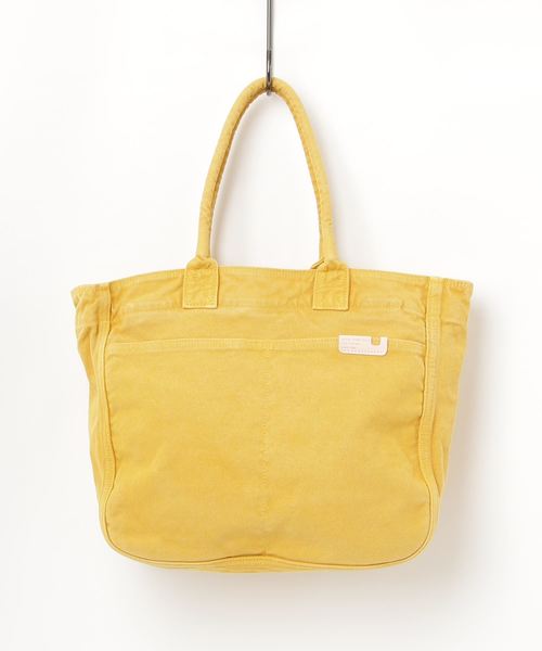 Butler Verner Sails(バトラーヴァーナーセイルス)の「【Butler Verner Sails】反応染8号キャンバスサークルトート(トートバッグ・メンズ・グリーン/ブルー/イエロー・FREE)」の1枚目の写真