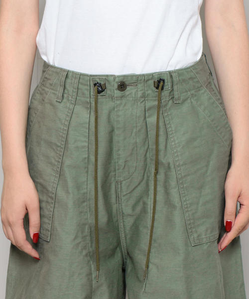 Needles（ニードルス）の「＜NEEDLES＞BALOON FATIGUE PANTS/パンツ（カーゴパンツ・レディース・オリーブ/ネイビー・1）」の6枚目の写真