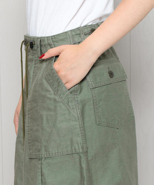 Needles（ニードルス）の「＜NEEDLES＞BALOON FATIGUE PANTS/パンツ（カーゴパンツ・レディース・オリーブ/ネイビー・1）」の7枚目の写真