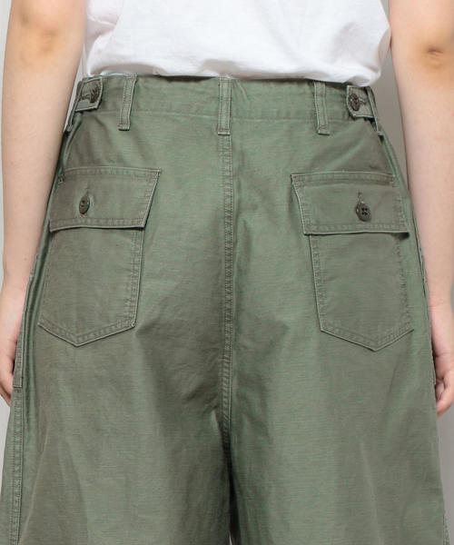 Needles（ニードルス）の「＜NEEDLES＞BALOON FATIGUE PANTS/パンツ（カーゴパンツ・レディース・オリーブ/ネイビー・1）」の8枚目の写真