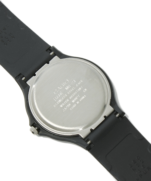 AMERICAN RAG CIE（アメリカンラグシー）の「CASIO/MQ-24-1B2（アナログ腕時計・レディース・ブラック・FREE）」の7枚目の写真