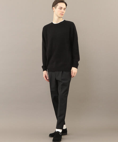 BEAUTY&YOUTH UNITED ARROWS（ビューティーアンドユースユナイテッドアローズ）の「BY カシミヤ ミドルゲージ ニット（ニット/セーター・メンズ・ブラック/ライトブルー/ダークブラウン・MEDIUM/SMALL/X-LARGE/LARGE）」の14枚目の写真