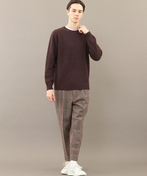 BEAUTY&YOUTH UNITED ARROWS（ビューティーアンドユースユナイテッドアローズ）の「BY カシミヤ ミドルゲージ ニット（ニット/セーター・メンズ・ブラック/ライトブルー/ダークブラウン・MEDIUM/SMALL/X-LARGE/LARGE）」の6枚目の写真