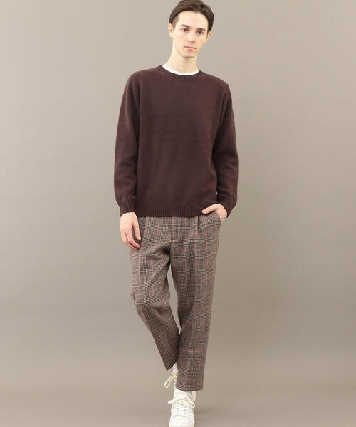 BEAUTY&YOUTH UNITED ARROWS（ビューティーアンドユースユナイテッドアローズ）の「BY カシミヤ ミドルゲージ ニット（ニット/セーター・メンズ・ブラック/ライトブルー/ダークブラウン・MEDIUM/SMALL/X-LARGE/LARGE）」の7枚目の写真