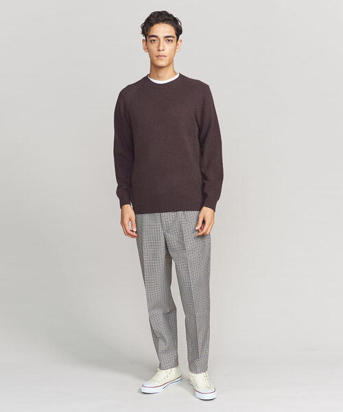 BEAUTY&YOUTH UNITED ARROWS（ビューティーアンドユースユナイテッドアローズ）の「BY カシミヤ ミドルゲージ ニット（ニット/セーター・メンズ・ブラック/ライトブルー/ダークブラウン・MEDIUM/SMALL/X-LARGE/LARGE）」の16枚目の写真