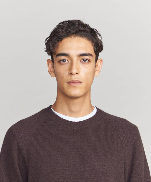 BEAUTY&YOUTH UNITED ARROWS（ビューティーアンドユースユナイテッドアローズ）の「BY カシミヤ ミドルゲージ ニット（ニット/セーター・メンズ・ブラック/ライトブルー/ダークブラウン・MEDIUM/SMALL/X-LARGE/LARGE）」の17枚目の写真