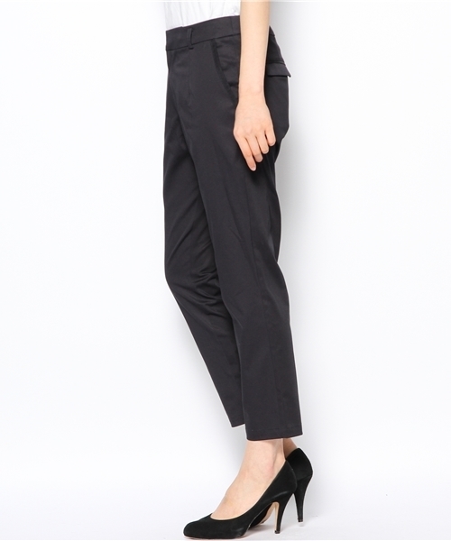 LIVETART（リヴェタート）の「LIVETART/コットンサテンパンツ（その他パンツ・レディース・ネイビー/オリーブ・SMALL/MEDIUM）」の3枚目の写真