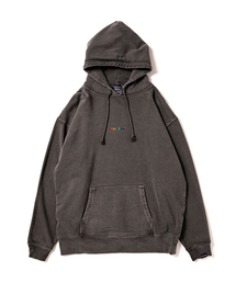Rainbow Logo Pigment Sweat Parka