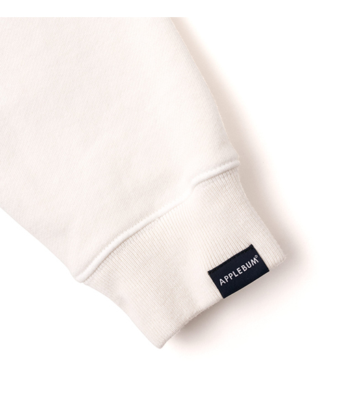 APPLEBUM（アップルバム）の「Rainbow Logo Pigment Sweat Parka（パーカー・メンズ・ホワイト/ブラック/ネイビー・M/L/XL/S）」の10枚目の写真