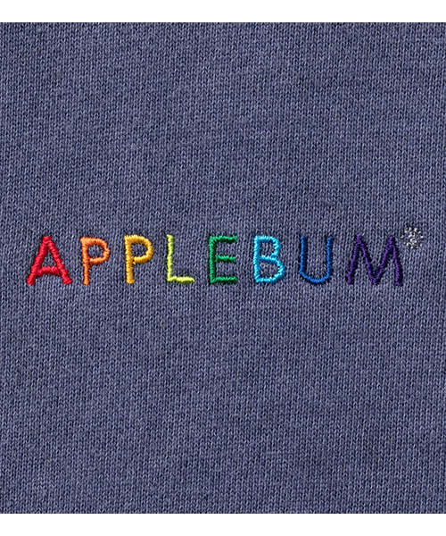APPLEBUM（アップルバム）の「Rainbow Logo Pigment Sweat Parka