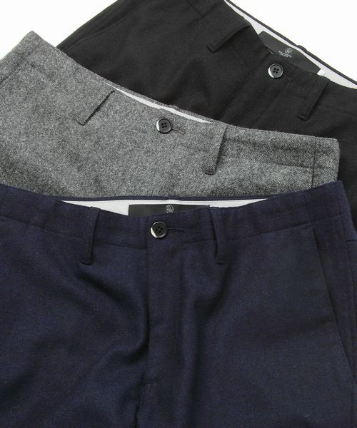 BEAUTY&YOUTH UNITED ARROWS（ビューティーアンドユースユナイテッドアローズ）の「by ∴ ホームスパン スキニー テーパードパンツ ◆§5　（その他パンツ・メンズ・ブラック/ダークグレー/ネイビー・SMALL/MEDIUM/LARGE/X-LARGE）」の11枚目の写真