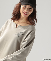 BAYFLOW | 【Disney(ディズニー）】ミッキーマウスウラケプルオーバー(Tシャツ/カットソー)
