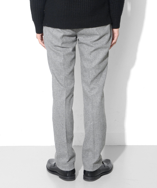 URBAN RESEARCH DOORS MENS（アーバンリサーチ ドアーズ メンズ）の「DOORS フラノトラウザー（その他パンツ・メンズ・ライトグレー/チャコール/ネイビー/カーキ・36/38/40/42）」の6枚目の写真