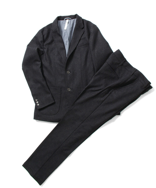 URBAN RESEARCH DOORS MENS（アーバンリサーチ ドアーズ メンズ）の「DOORS フラノトラウザー（その他パンツ・メンズ・ライトグレー/チャコール/ネイビー/カーキ・36/38/40/42）」の12枚目の写真