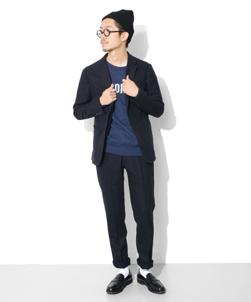 URBAN RESEARCH DOORS MENS（アーバンリサーチ ドアーズ メンズ）の「DOORS フラノトラウザー（その他パンツ・メンズ・ライトグレー/チャコール/ネイビー/カーキ・36/38/40/42）」の16枚目の写真