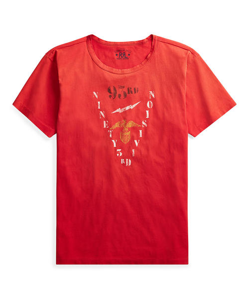 RRL(ダブル アール エル)の「コットン ジャージー グラフィック Tシャツ(Tシャツ/カットソー・メンズ・レッド/ホワイト/ブルー系9・SMALL/MEDIUM/LARGE/X-SMALL/X-LARGE/XX-LARGE)」の3枚目の写真