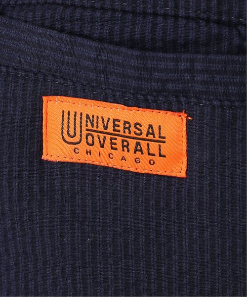 UNIVERSAL OVERALL（ユニバーサルオーバーオール）の「UNIVERSAL OVERALL / ユニバーサルオーバーオール × 417別注 シアサッカーアトゾメパンツ（その他パンツ・メンズ・ネイビー/ブラウン・MEDIUM/LARGE）」の8枚目の写真