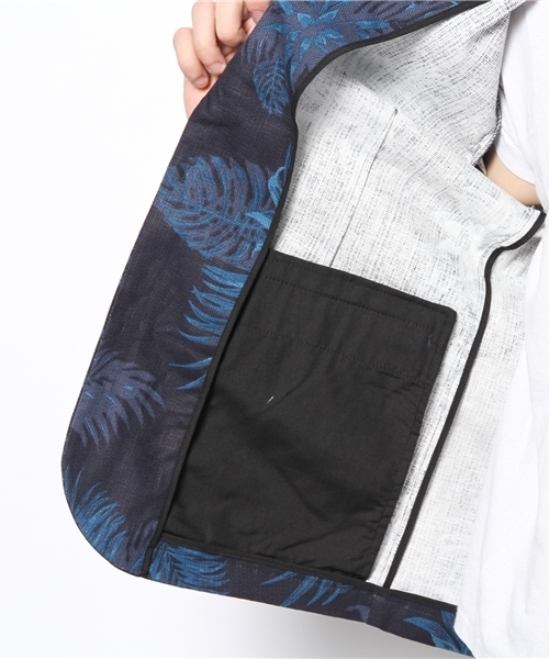 WEGO（ウィゴー）の「WEGO/フローラル7分袖テーラードジャケット（テーラードジャケット・メンズ・ワイン/ネイビー・MEDIUM/LARGE）」の11枚目の写真