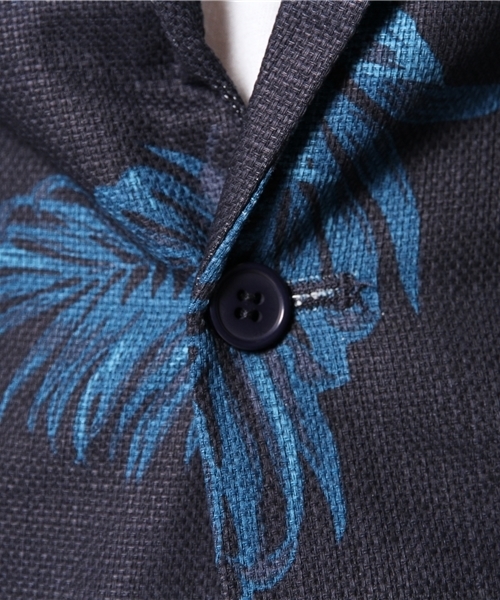 WEGO（ウィゴー）の「WEGO/フローラル7分袖テーラードジャケット（テーラードジャケット・メンズ・ワイン/ネイビー・MEDIUM/LARGE）」の12枚目の写真