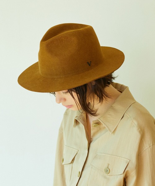 The Virgnia（ザ ヴァージニア）の「フェルトハット（ハット・レディース・ブラック/ブラウン・FREE）」の7枚目の写真