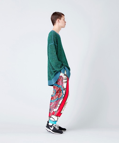 NOISE MAKER（ノイズメーカー）の「オリジナルスカーフ柄パンツ