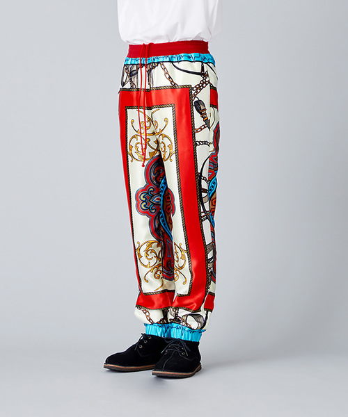 NOISE MAKER（ノイズメーカー）の「オリジナルスカーフ柄パンツ