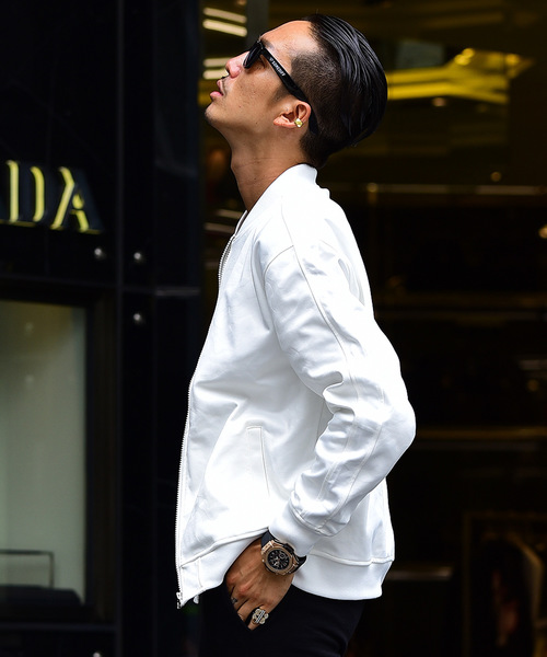 JOKER(ジョーカー)の「カモジャガードMA-1 アウター【セットアップ対象商品あり:47736896】(MA-1・メンズ・ブラック/ネイビー/オフホワイト・LL/M/L)」の7枚目の写真