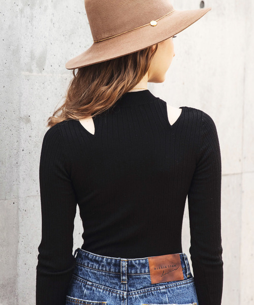 ALEXIA STAM ボディスーツとカーディガンセット ALEXIA STAM ボディスーツとカーディガンセット