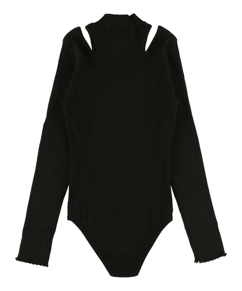 ALEXIA STAM（アリシアスタン）の「Open Shoulder Knit Bodysuit