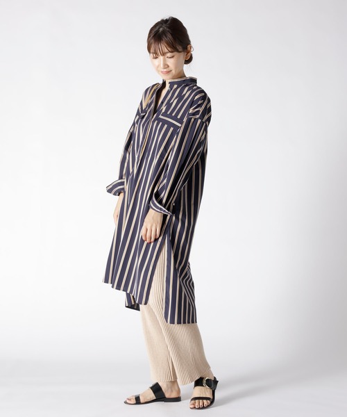 TICCA（ティッカ）の「TICCAチュニックワンピース（シャツワンピース 