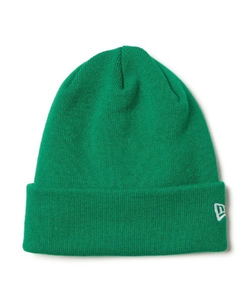 NEW ERA(ニューエラ)の「NEW ERA/ニューエラ ビーニー ベーシック カフニット(ニットキャップ/ビーニー・メンズ・ブラック×ホワイト/ホワイト/グリーン/ロイヤルブルー/オレンジ/ベージュ/イエロー/コーラル/ブラック×ブラック/オフホワイト/ライトピンク・FREE)」の6枚目の写真