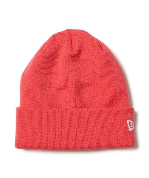 NEW ERA(ニューエラ)の「NEW ERA/ニューエラ ビーニー ベーシック カフニット(ニットキャップ/ビーニー・メンズ・ブラック×ホワイト/ホワイト/グリーン/ロイヤルブルー/オレンジ/ベージュ/イエロー/コーラル/ブラック×ブラック/オフホワイト/ライトピンク・FREE)」の11枚目の写真