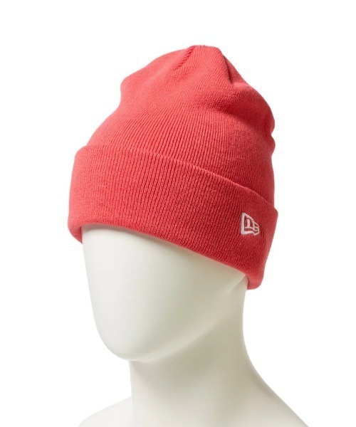NEW ERA(ニューエラ)の「NEW ERA/ニューエラ ビーニー ベーシック カフニット(ニットキャップ/ビーニー・メンズ・ブラック×ホワイト/ホワイト/グリーン/ロイヤルブルー/オレンジ/ベージュ/イエロー/コーラル/ブラック×ブラック/オフホワイト/ライトピンク・FREE)」の18枚目の写真