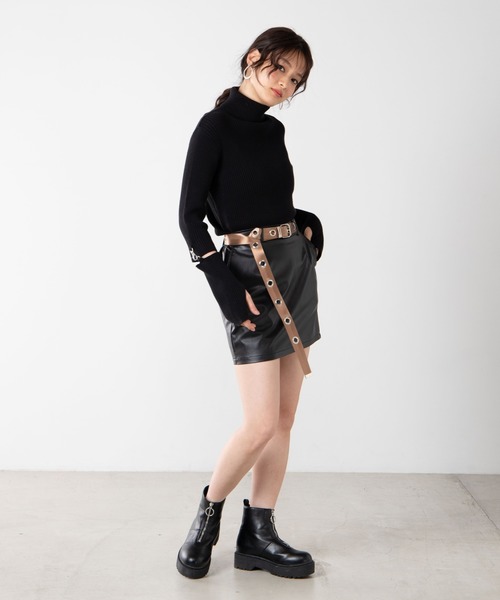 WEGO（ウィゴー）の「WEGO/ハトメナイロンベルト（ベルト・レディース・ベージュ/カーキ/ブラック・FREE）」の5枚目の写真