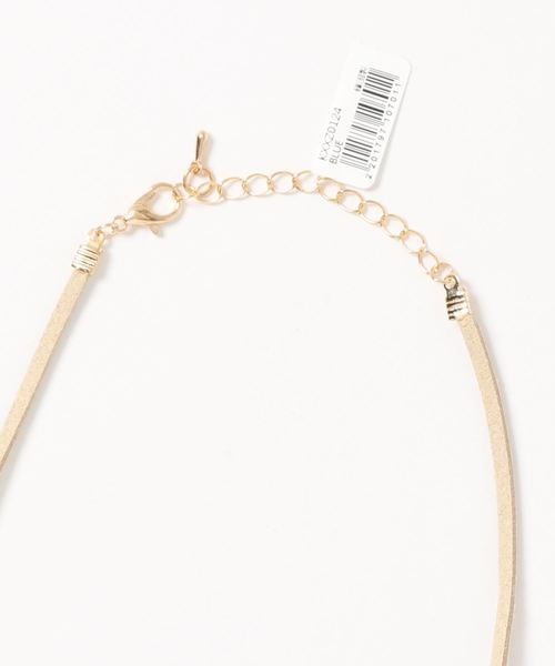 チャイハネ（チャイハネ）の「【チャイハネ】マルーナネックレス（ネックレス・レディース・ホワイト/ブラウン/ブルー・FREE）」の4枚目の写真