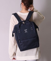 anello（アネロ）の「(LF)【anello】がばっと開く 口金 バックパック(レギュラーサイズ)（バックパック/リュック）」