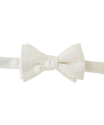 Bowtie�i�{�E�^�C�j�́u�W���t�E�G�f�B���O���^�C�@WHITE�i���l�N�^�C�j�v
