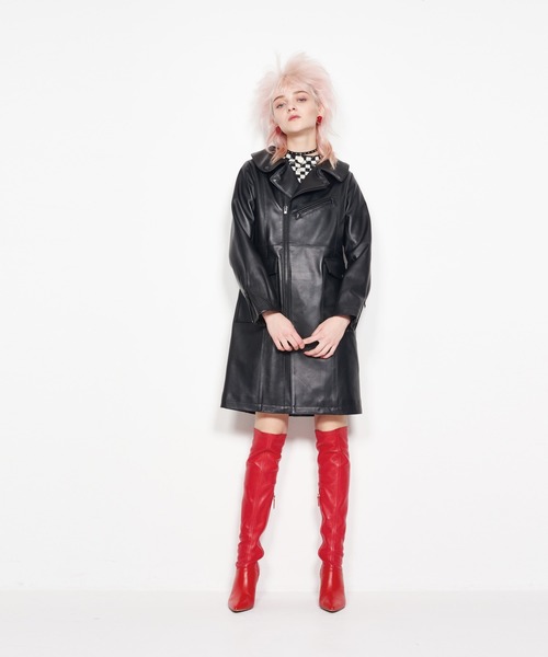HYSTERIC GLAMOUR（ヒステリックグラマー）の「ラムレザーフラット 