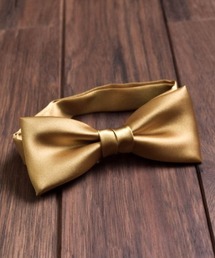 B.I.D.（ビーアイディー）の「《MADE IN JAPAN》サテン　ソリッドボウタイ（蝶ネクタイ）」