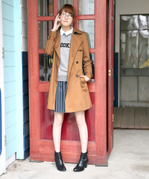 LOWRYS FARM | ＴＣツイルトレンチコート 550822(トレンチコート)