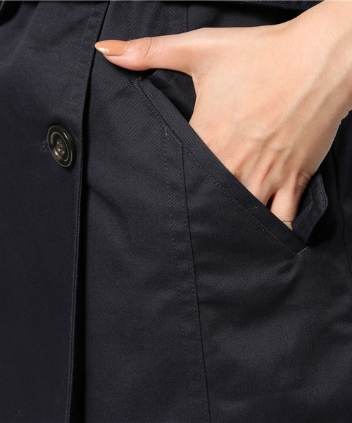 LOWRYS FARM(ローリーズファーム)の「TCツイルトレンチコート 550822(トレンチコート・レディース・ベージュ/ネイビー・LARGE/MEDIUM)」の5枚目の写真