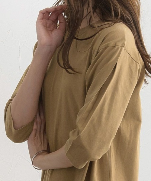 Pierrot(ピエロ)の「フレア切り替えワンピース(ワンピース・レディース・ベージュ系その他/ネイビー/ブラック/チャコールグレー/オフホワイト・M/L)」の7枚目の写真
