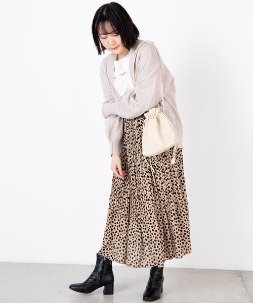 WEGO（ウィゴー）の「WEGO/2way巾着ショルダーバッグ（ショルダーバッグ・レディース・ベージュ/その他2/ブラック/その他1・FREE）」の10枚目の写真