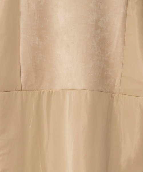 NO ID.（ノーアイディ）の「ボンディングスウェット切替C/N-BIGプルオーバー（ニット/セーター・メンズ・カーキ/ベージュ/ネイビー/ブラック・ONE SIZE）」の11枚目の写真