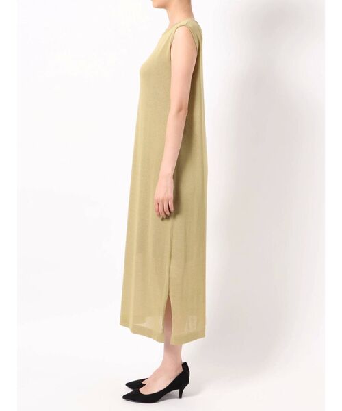 dazzlin（ダズリン）の「シアーニットロングワンピース（ワンピース・レディース・ブラック/ブラウン/オフホワイト/グリーン・FREE）」の15枚目の写真